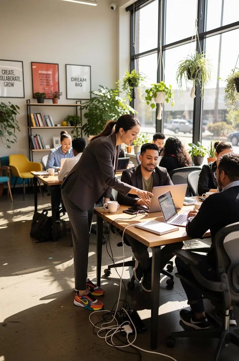 AI assisting with everyday tasks and tools