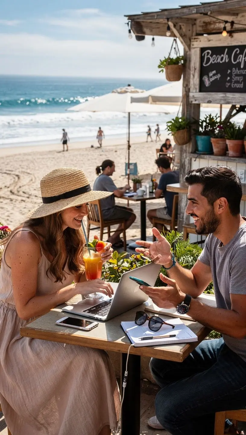 Professional business solutions illustration